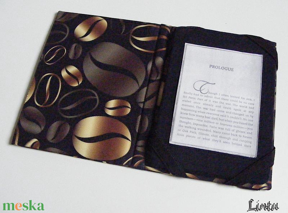 Vízhatlan ebook olvasó kemény tok, kávészemek - táska & tok - ebook & tablet tok - Meska.hu