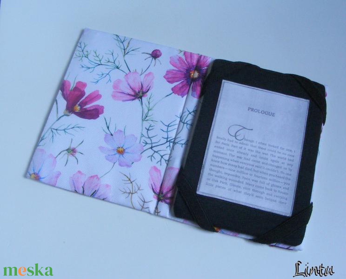 Pillangóvirág (cosmos bipinnatus), vízhatlan ebook-tok - táska & tok - ebook & tablet tok - Meska.hu