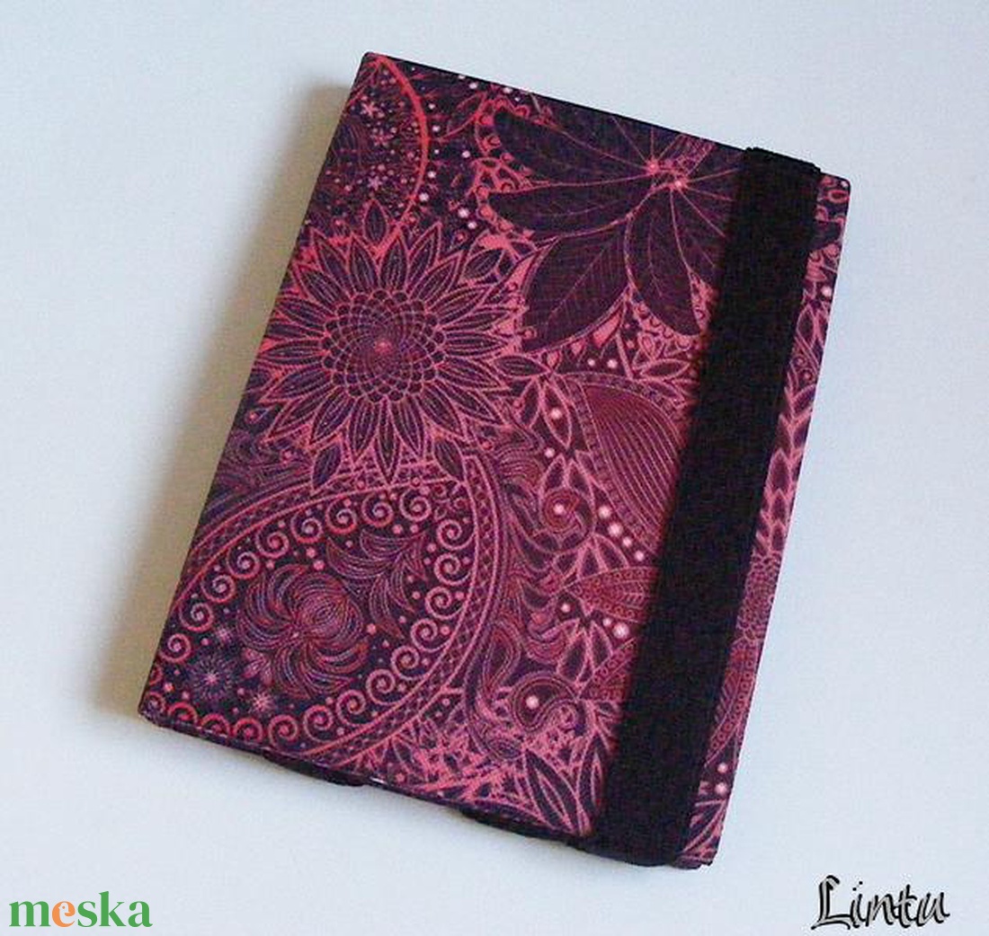 Piros minta, vízhatlan anyagból készült ebook olvasó kemény tok - táska & tok - ebook & tablet tok - Meska.hu