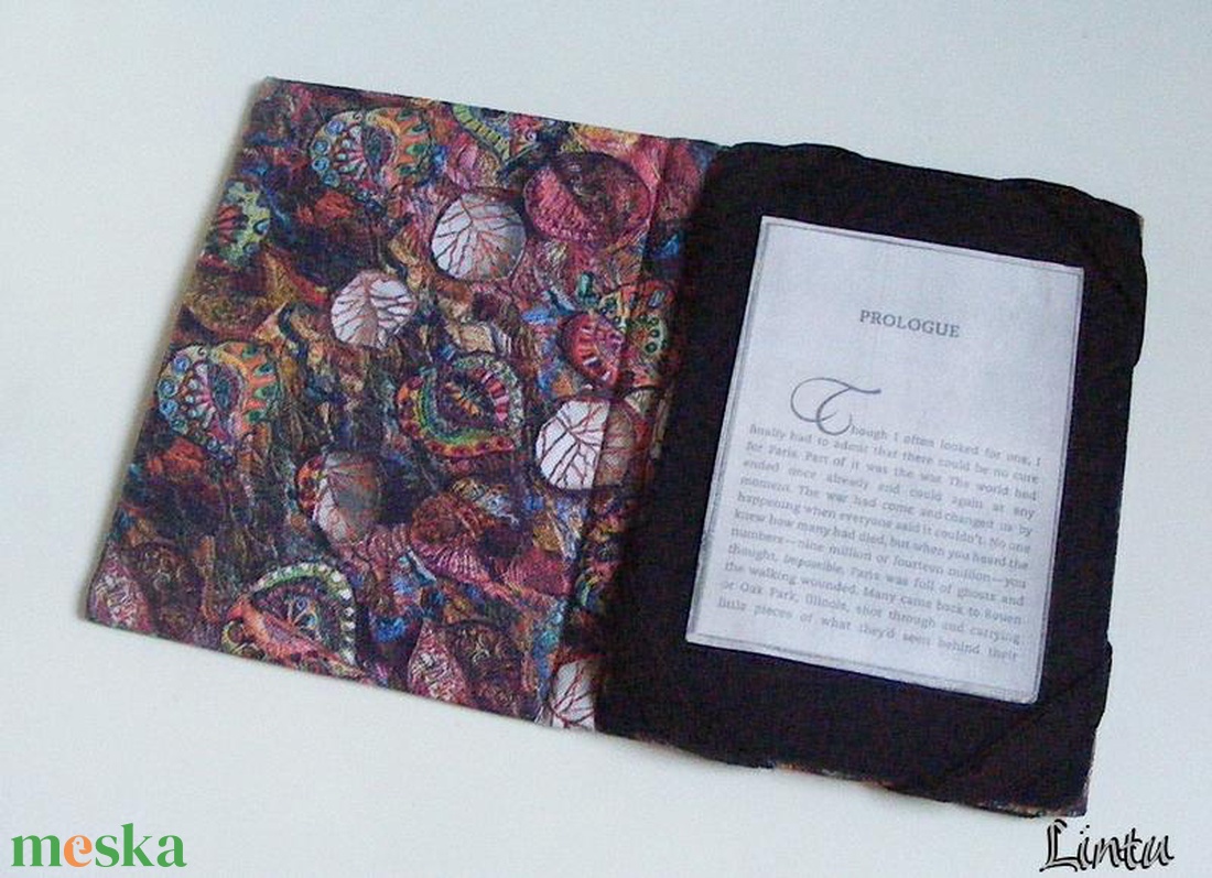 Vidám levelek, vízhatlan ebook olvasó kemény tok - táska & tok - ebook & tablet tok - Meska.hu