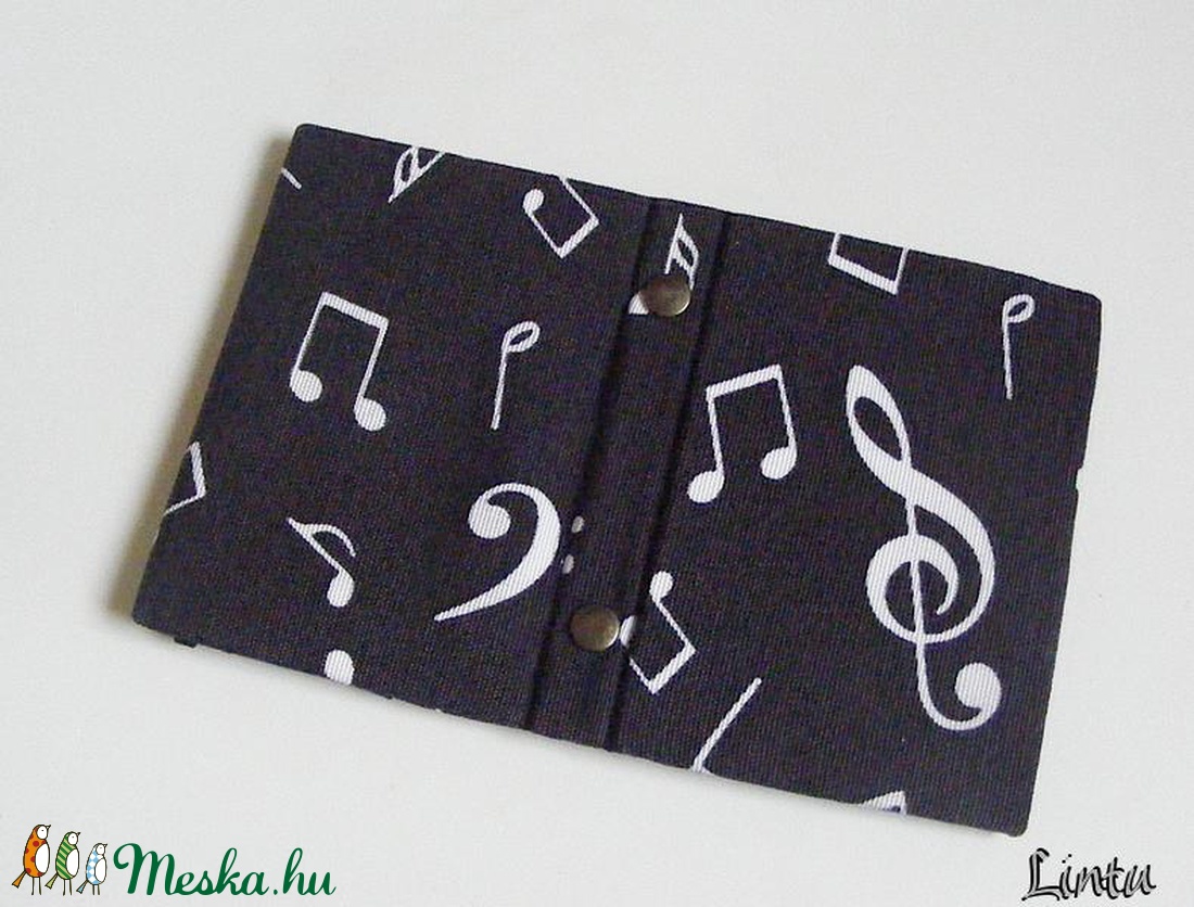  Igazolványtartó és/vagy kártyatartó, kotta - táska & tok - pénztárca & más tok - kártyatartó & irattartó - Meska.hu