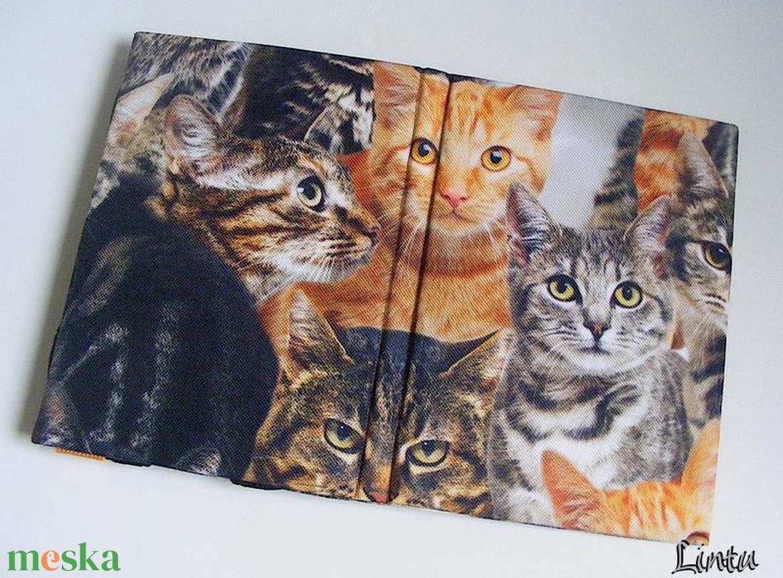 Macskák, vízhatlan anyagból készült ebook-tok - táska & tok - ebook & tablet tok - Meska.hu