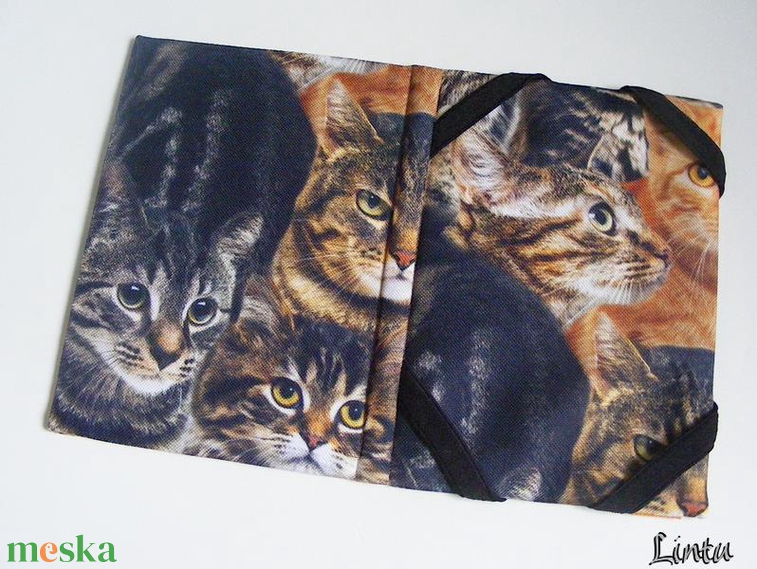 Macskák, vízhatlan anyagból készült ebook-tok - táska & tok - ebook & tablet tok - Meska.hu