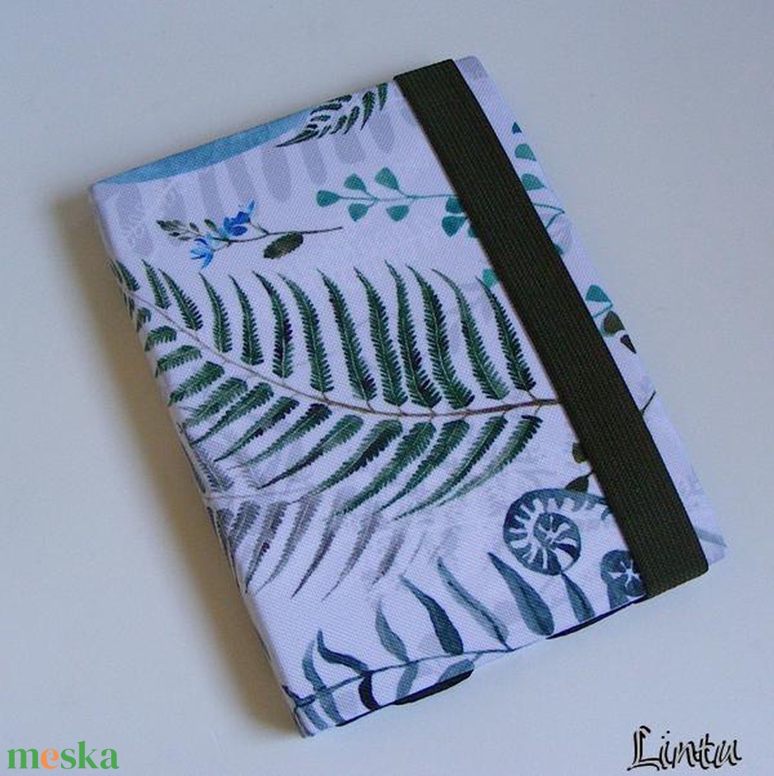 Páfrány, vízhatlan ebook-tok - táska & tok - ebook & tablet tok - Meska.hu