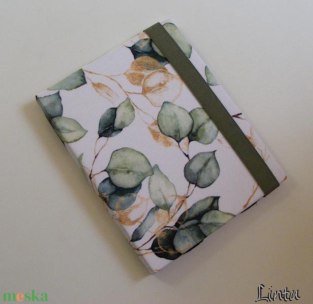 Eukaliptusz, fehér, vízhatlan ebook olvasó kemény tok - táska & tok - ebook & tablet tok - Meska.hu