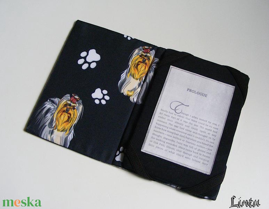 Pekingi palotakutya, vízhatlan anyagból készült ebook olvasó kemény tok - táska & tok - ebook & tablet tok - Meska.hu