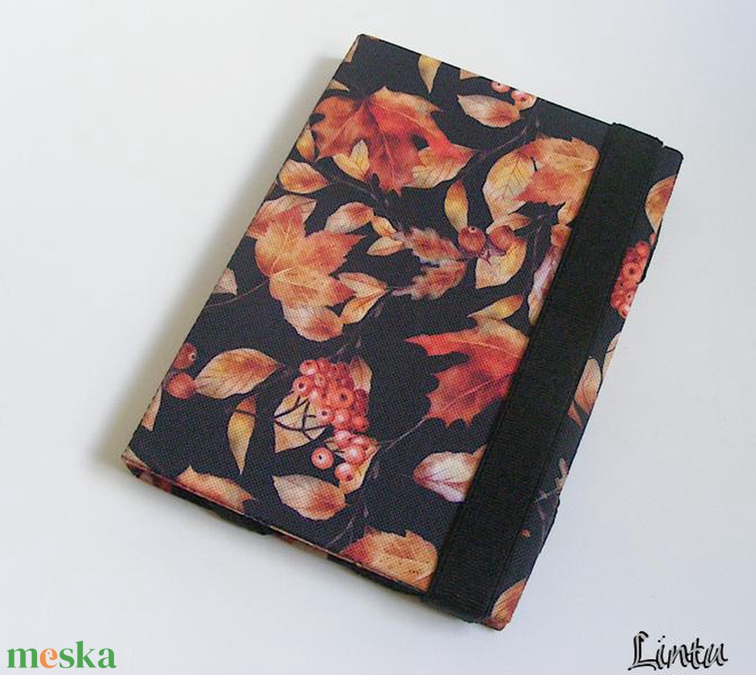 Őszi levelek, vízhatlan anyagból készült ebook olvasó kemény tok - táska & tok - ebook & tablet tok - Meska.hu