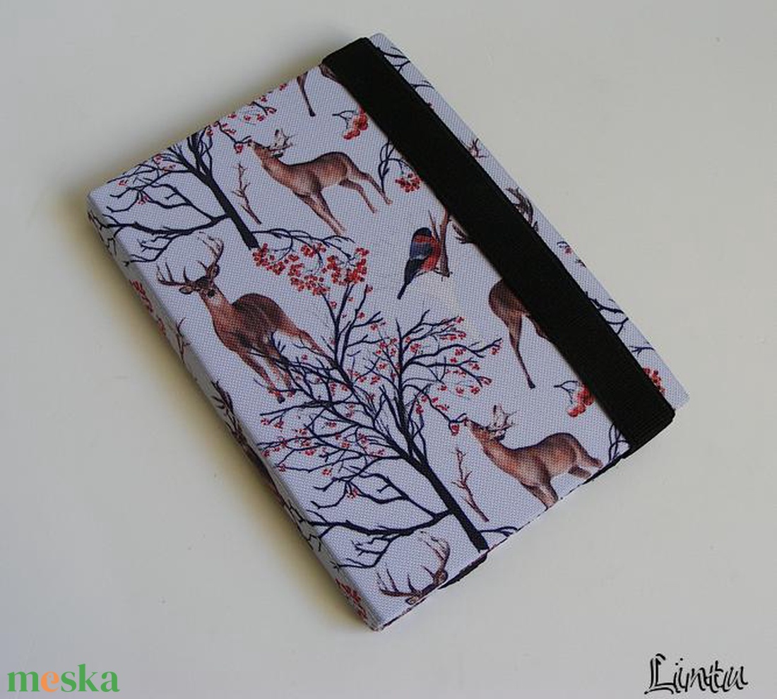 Téli szarvasok, vízálló anyagból készült ebook olvasó kemény tok - táska & tok - ebook & tablet tok - Meska.hu