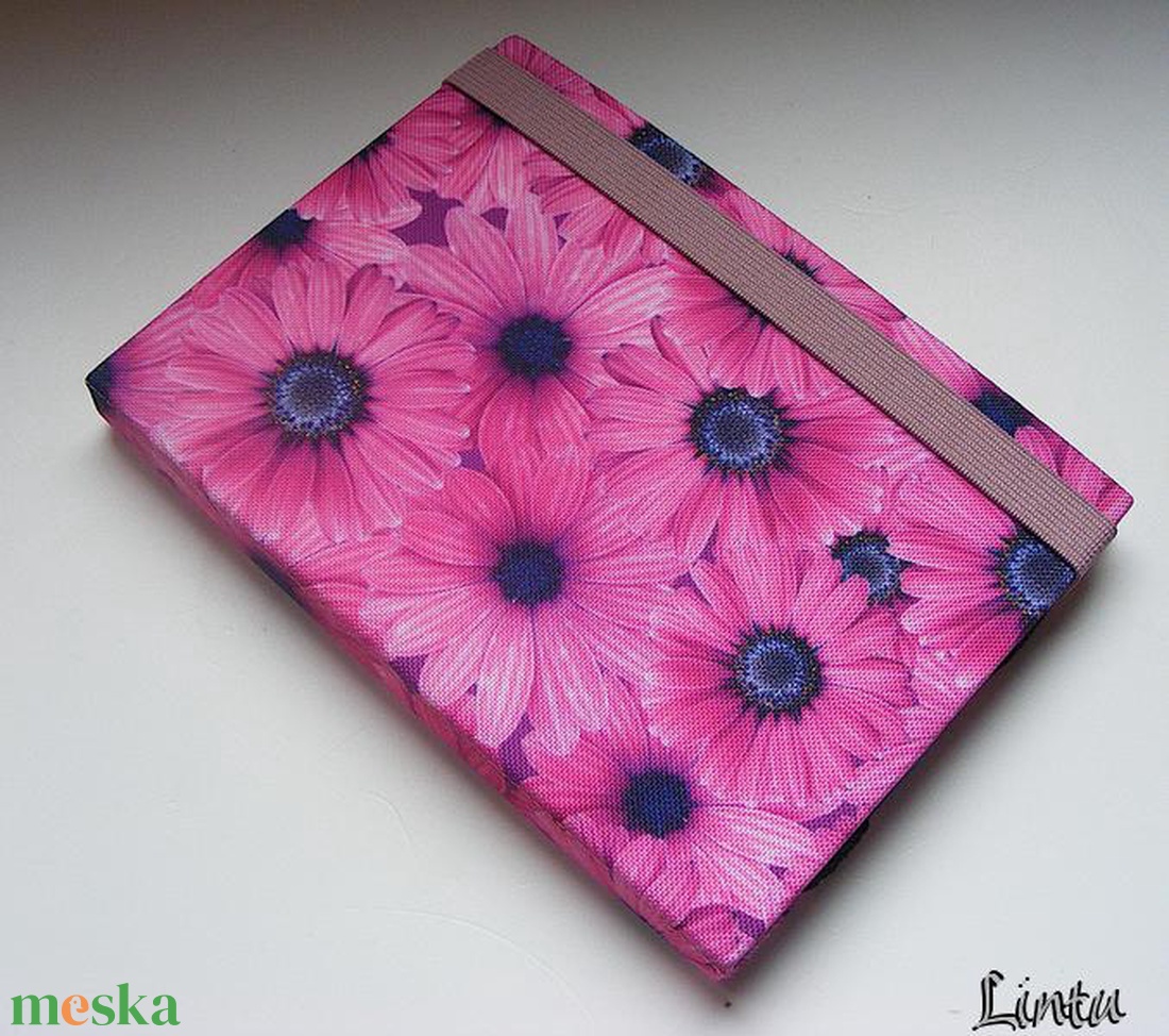 Gerbera, vízhatlan anyagból készült ebook-tok - táska & tok - ebook & tablet tok - Meska.hu