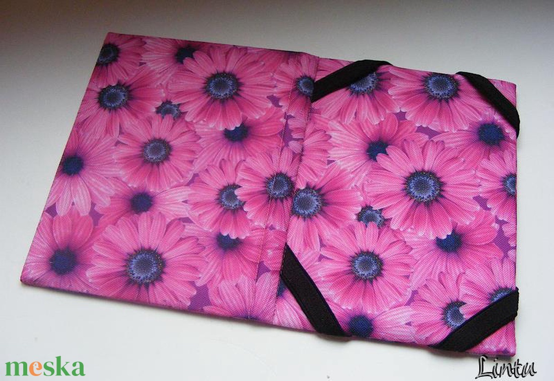 Gerbera, vízhatlan anyagból készült ebook-tok - táska & tok - ebook & tablet tok - Meska.hu