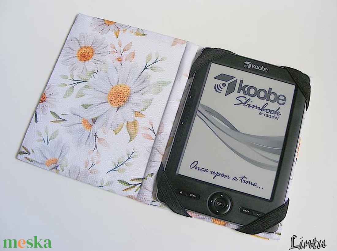 Margaréta, vízhatlan anyagból készült kemény ebook-tok - táska & tok - ebook & tablet tok - Meska.hu