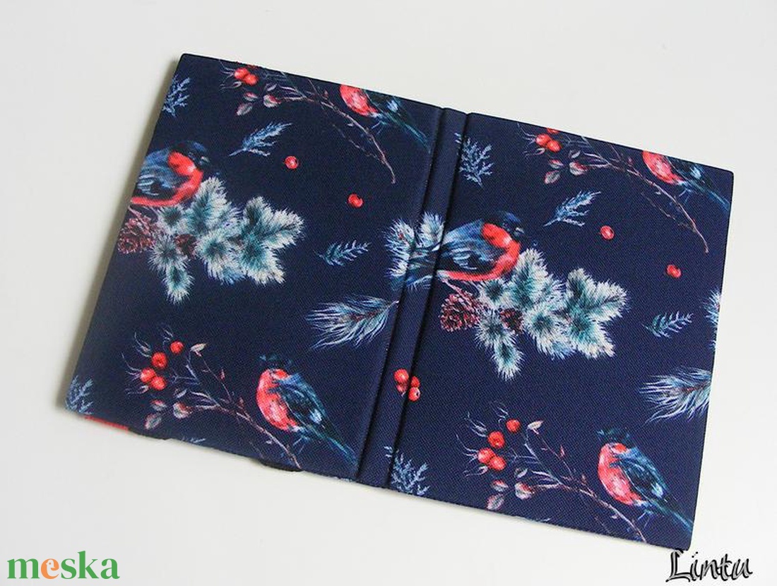 Vörös begy, vízhatlan anyagból készült kemény ebook-tok - táska & tok - ebook & tablet tok - Meska.hu