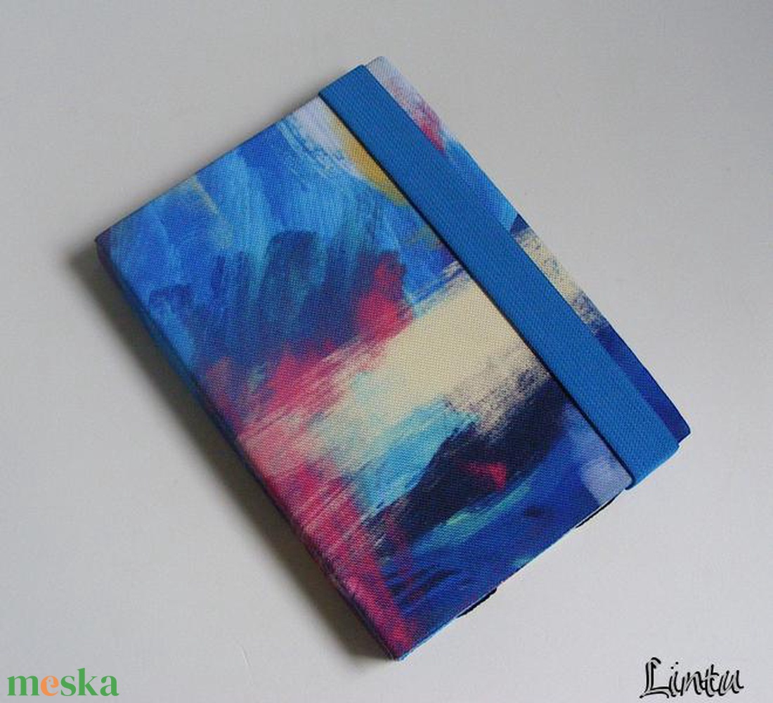 Absztrakt minta, vízhatlan anyagból készült kemény ebook-tok - táska & tok - ebook & tablet tok - Meska.hu