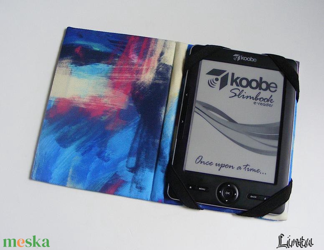 Absztrakt minta, vízhatlan anyagból készült kemény ebook-tok - táska & tok - ebook & tablet tok - Meska.hu