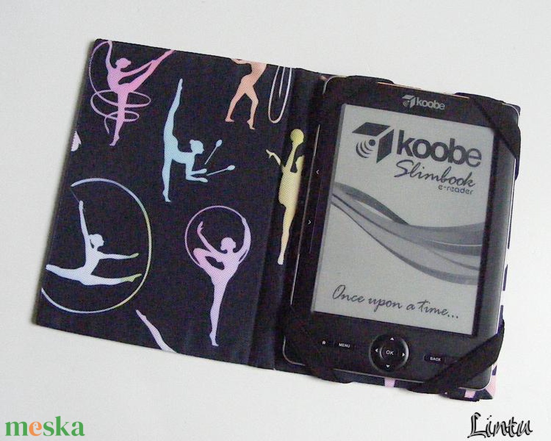 Ritmikus gimnasztika, vízhatlan anyagból ebook olvasó kemény tok - táska & tok - ebook & tablet tok - Meska.hu