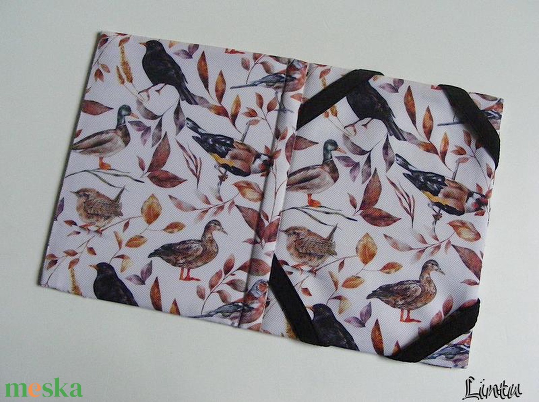 Madarak, vízhatlan anyagból készült ebook-tok - táska & tok - ebook & tablet tok - Meska.hu