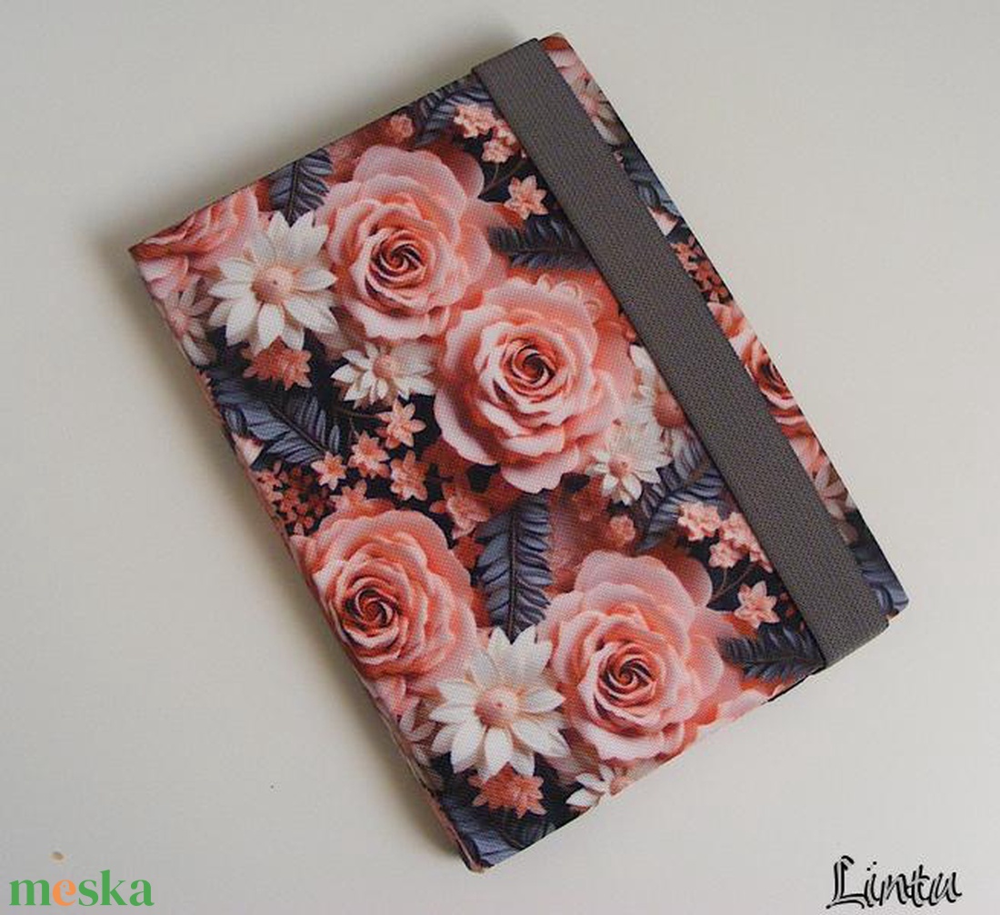 Rózsák, vízhatlan anyagból készült kemény ebook-tok - táska & tok - ebook & tablet tok - Meska.hu