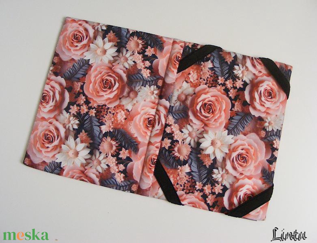 Rózsák, vízhatlan anyagból készült kemény ebook-tok - táska & tok - ebook & tablet tok - Meska.hu