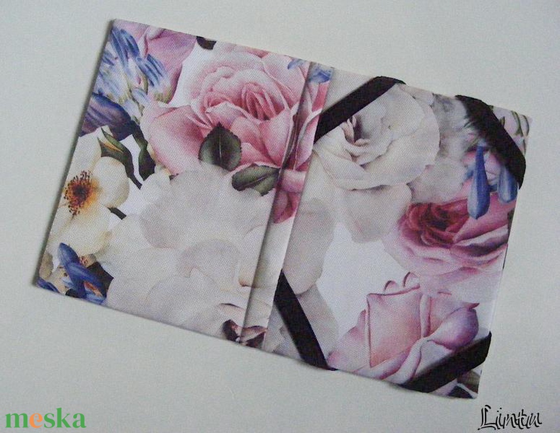 Rózsák, vízhatlan anyagból készült kemény e-book tok - táska & tok - ebook & tablet tok - Meska.hu