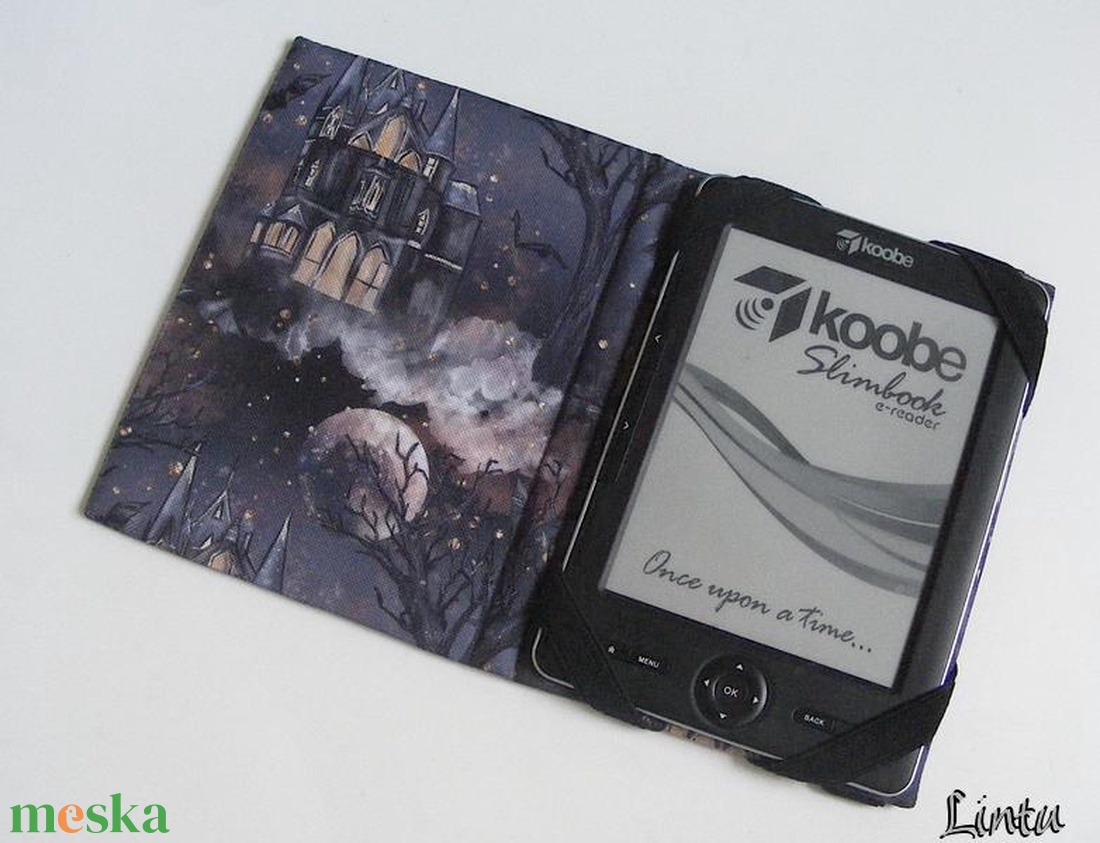 Kísértetkastély, vízhatlan anyagból készült kemény ebook-tok - táska & tok - ebook & tablet tok - Meska.hu