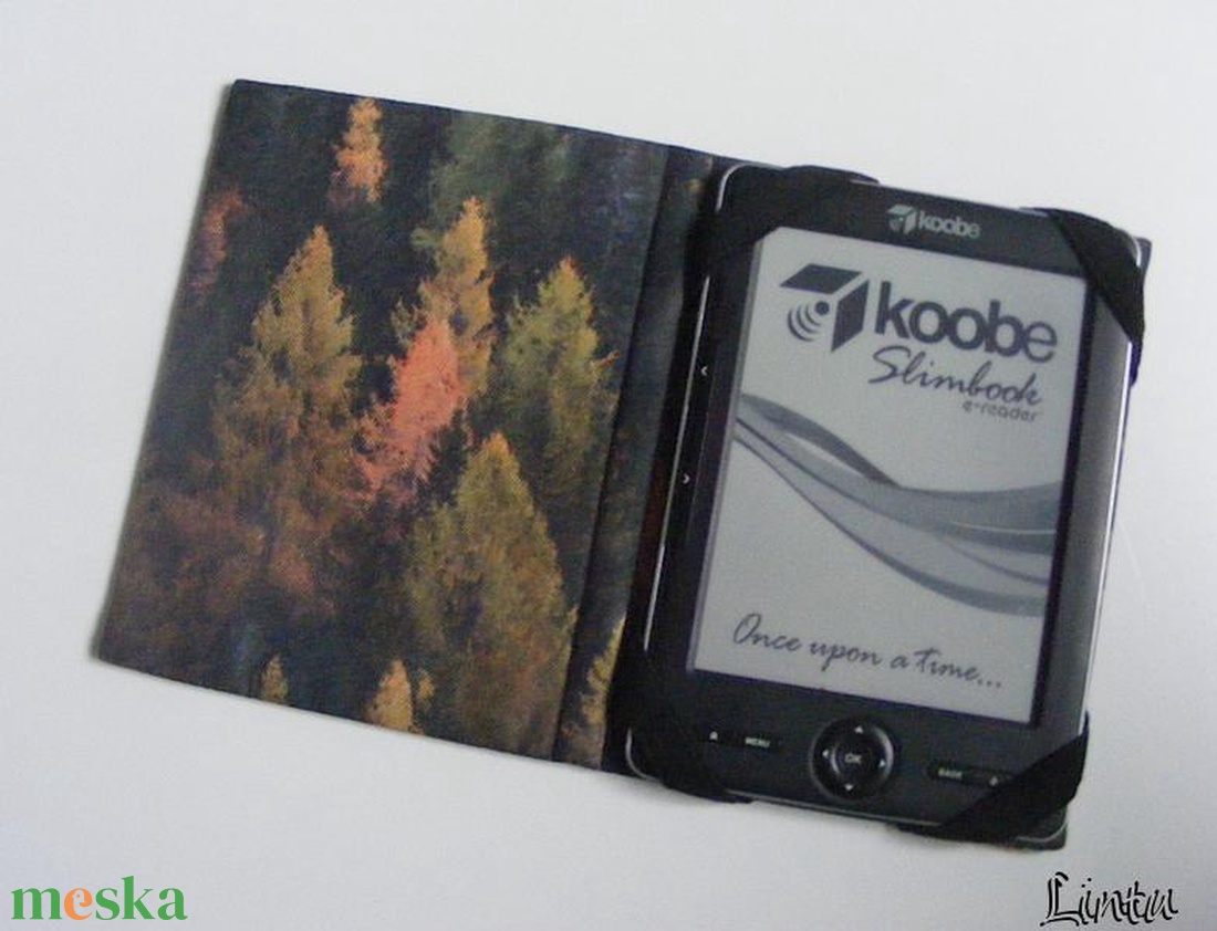 Őszi erdő, vízhatlan anyagból készült kemény ebook-tok - táska & tok - ebook & tablet tok - Meska.hu