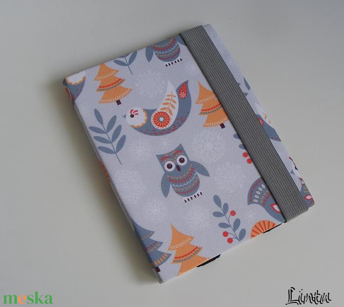 Madarak, vizhatlan anyagból készült ebook olvasó kemény tok - táska & tok - ebook & tablet tok - Meska.hu