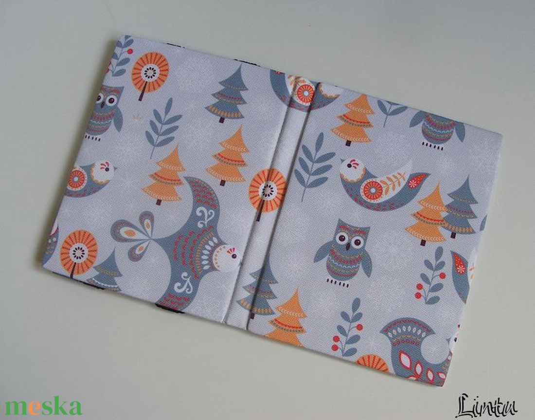 Madarak, vizhatlan anyagból készült ebook olvasó kemény tok - táska & tok - ebook & tablet tok - Meska.hu