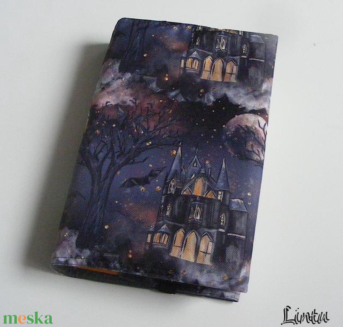 Kísértetkastély, vízhatlan könyvborító állítható szélességgel - könyv & zene - könyvtok - Meska.hu
