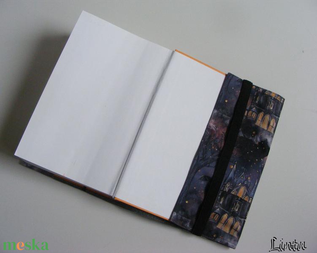 Kísértetkastély, vízhatlan könyvborító állítható szélességgel - könyv & zene - könyvtok - Meska.hu