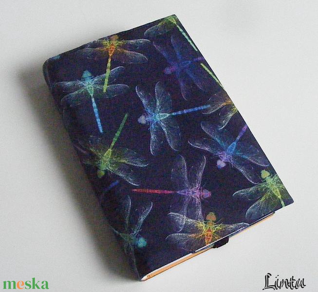 Szitakötők, vízhatlan könyvborító állítható szélességgel - könyv & zene - könyvtok - Meska.hu