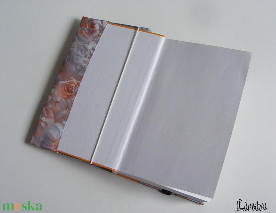 Virágok, vízhatlan könyvborító állítható szélességgel - könyv & zene - könyvtok - Meska.hu