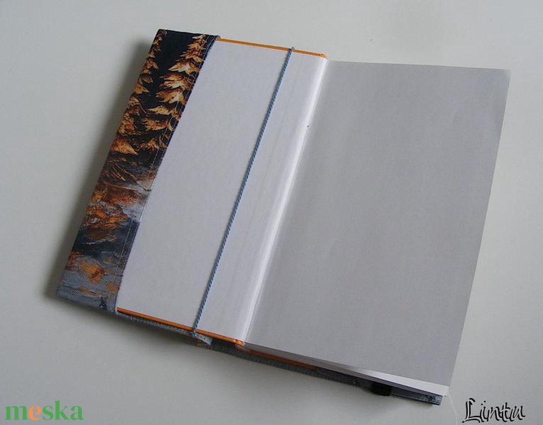 Színes erdő, vízhatlan könyvborító állítható szélességgel - könyv & zene - könyvtok - Meska.hu