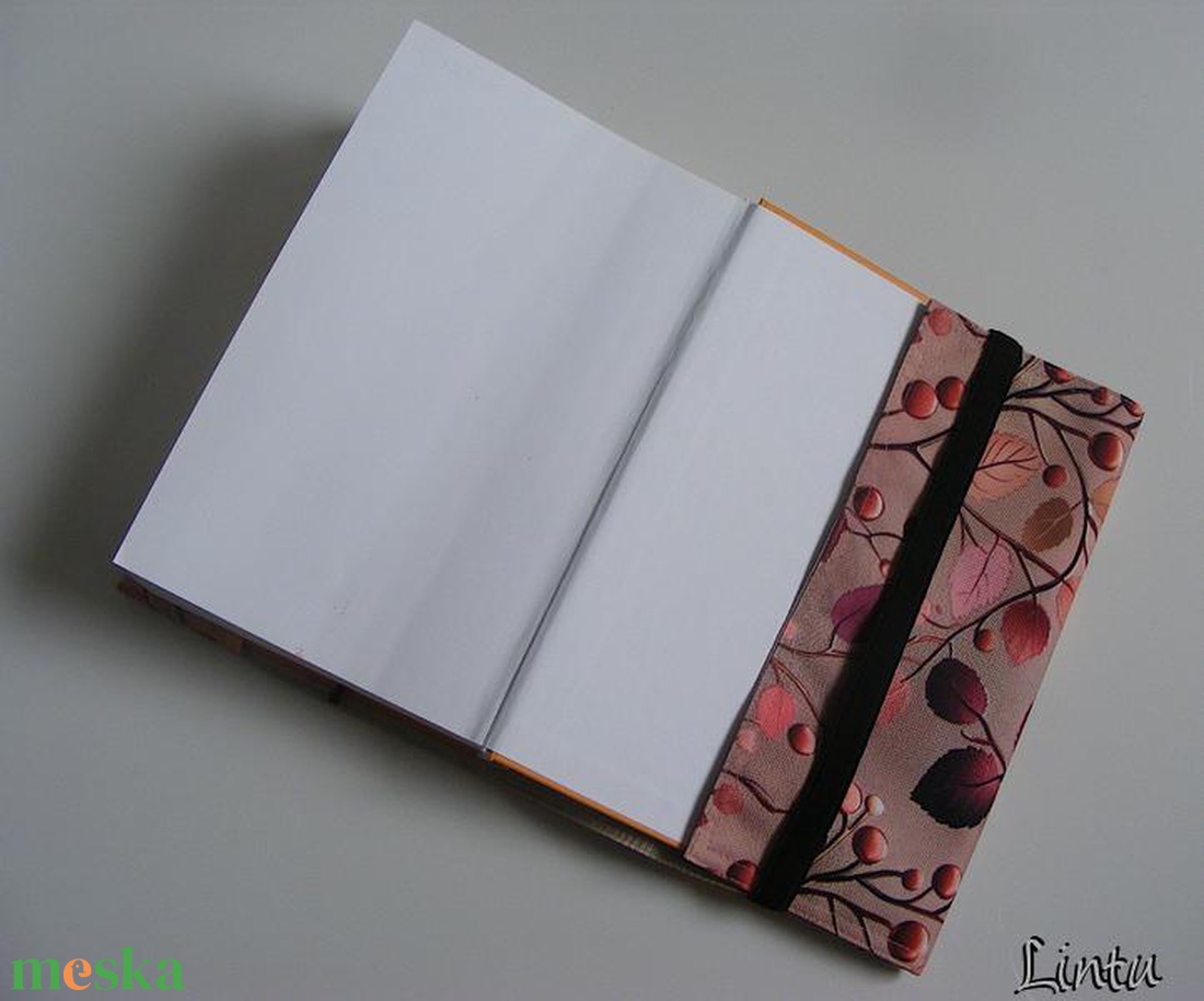 Bogyók és levelek, vízhatlan könyvborító állítható szélességgel - könyv & zene - könyvtok - Meska.hu