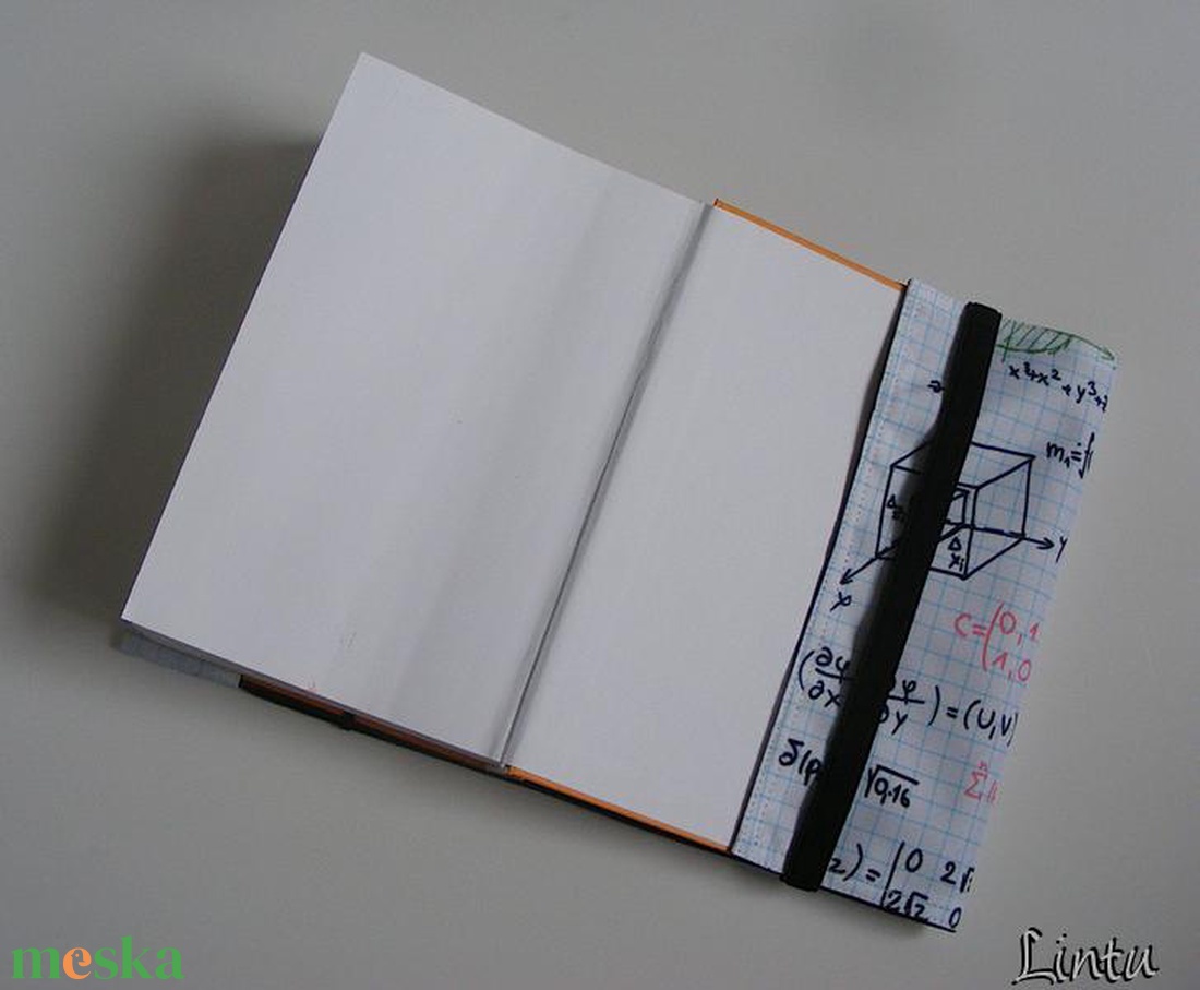 Matek, vízhatlan könyvborító állítható szélességgel - könyv & zene - könyvtok - Meska.hu