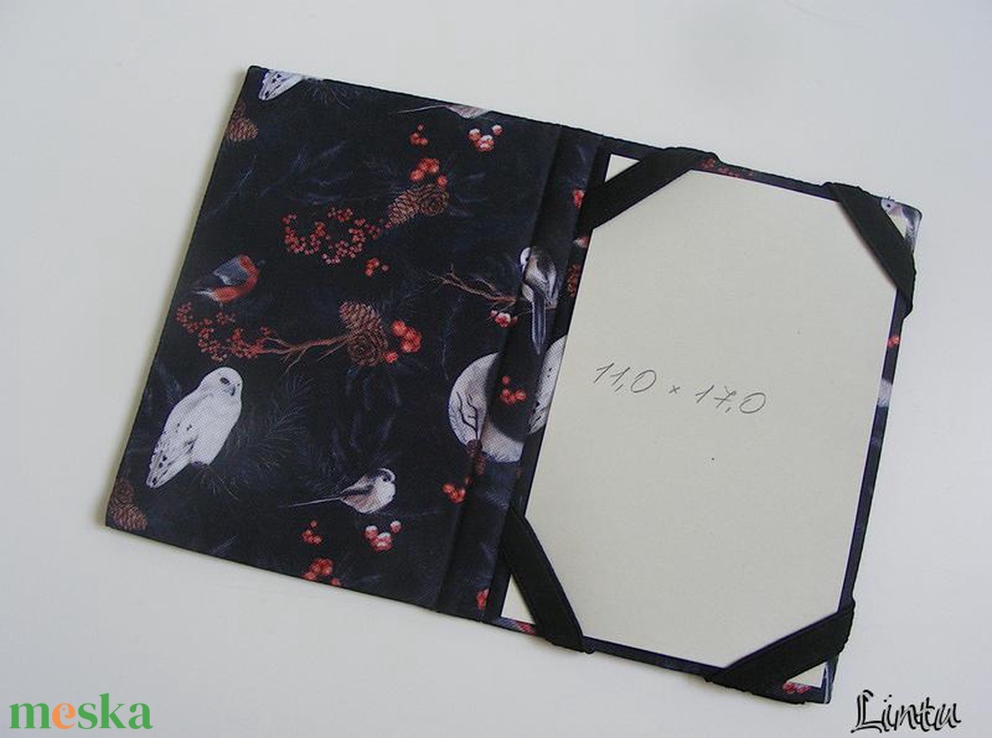 Fehér bagoly, vízhatlan anyagból készült kemény ebook-tok - táska & tok - ebook & tablet tok - Meska.hu