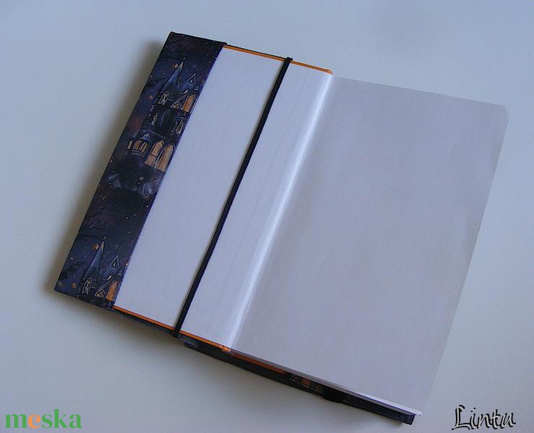 Kísértetkastély, vízhatlan könyvborító állítható szélességgel - könyv & zene - könyvtok - Meska.hu