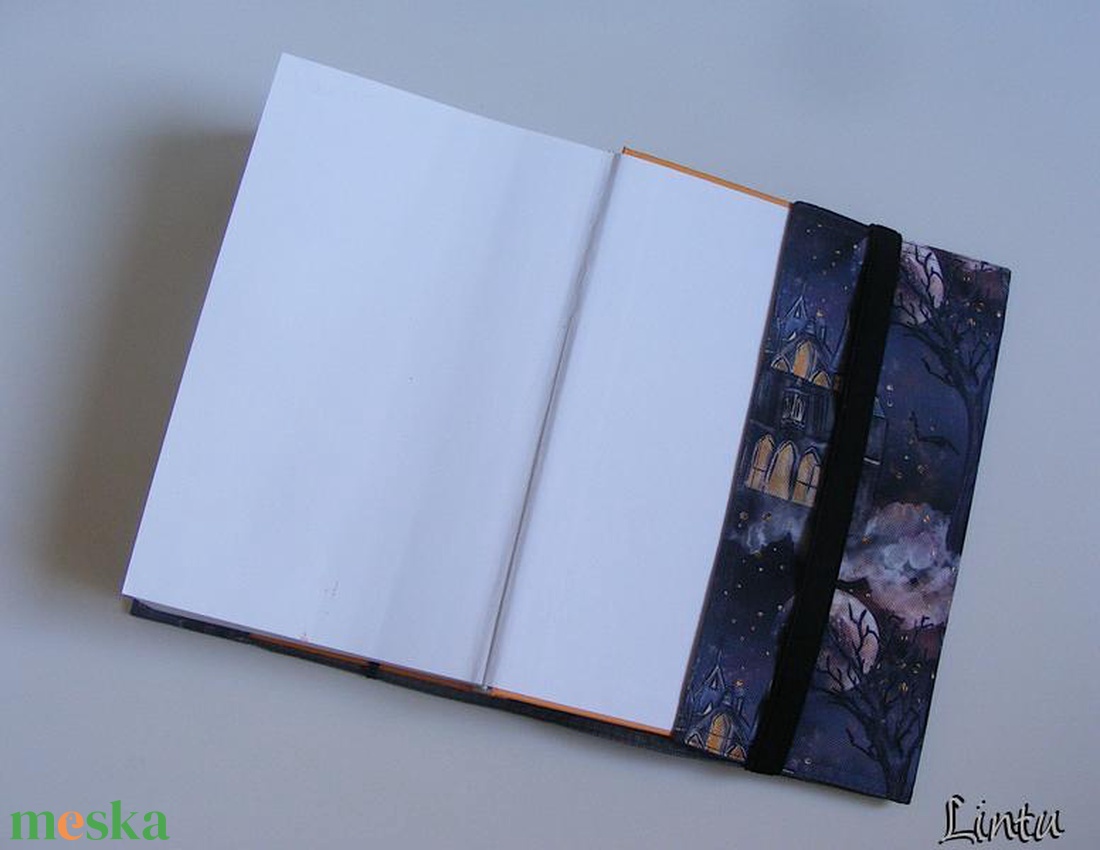 Kísértetkastély, vízhatlan könyvborító állítható szélességgel - könyv & zene - könyvtok - Meska.hu