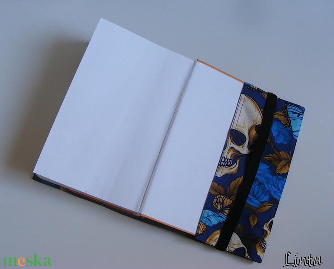 Koponya, vízhatlan könyvborító állítható szélességgel - könyv & zene - könyvtok - Meska.hu