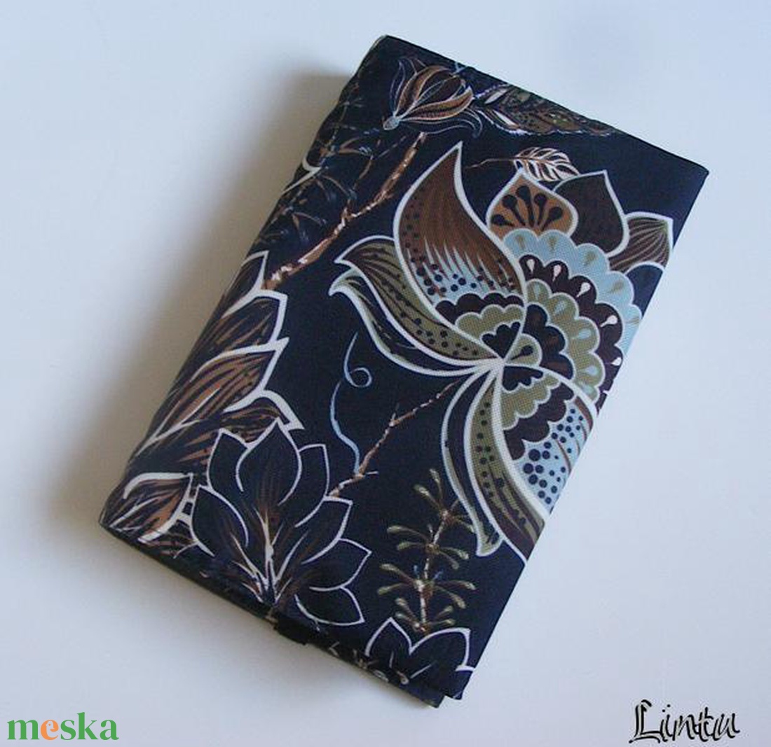 Nagy virágok, vízhatlan könyvborító állítható szélességgel - könyv & zene - könyvtok - Meska.hu