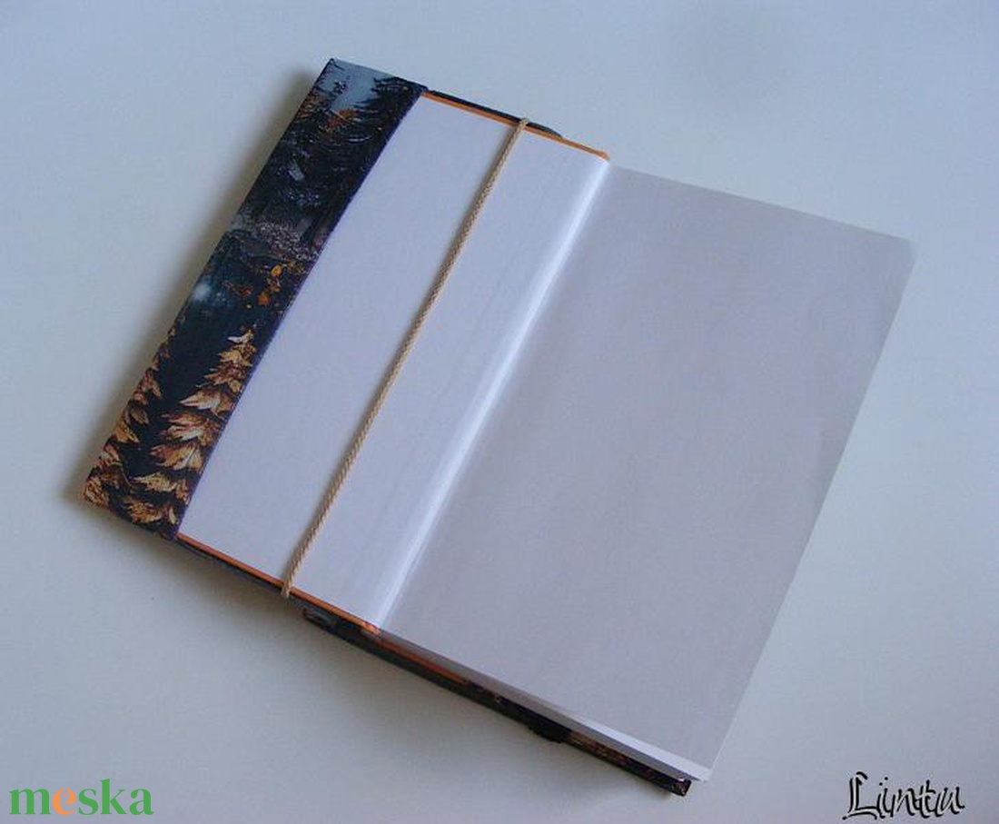 Színes erdő, vízhatlan könyvborító állítható szélességgel - könyv & zene - könyvtok - Meska.hu