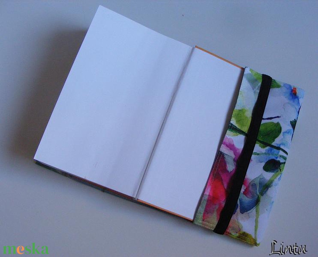 Akvarell, vízhatlan könyvborító állítható szélességgel - könyv & zene - könyvtok - Meska.hu