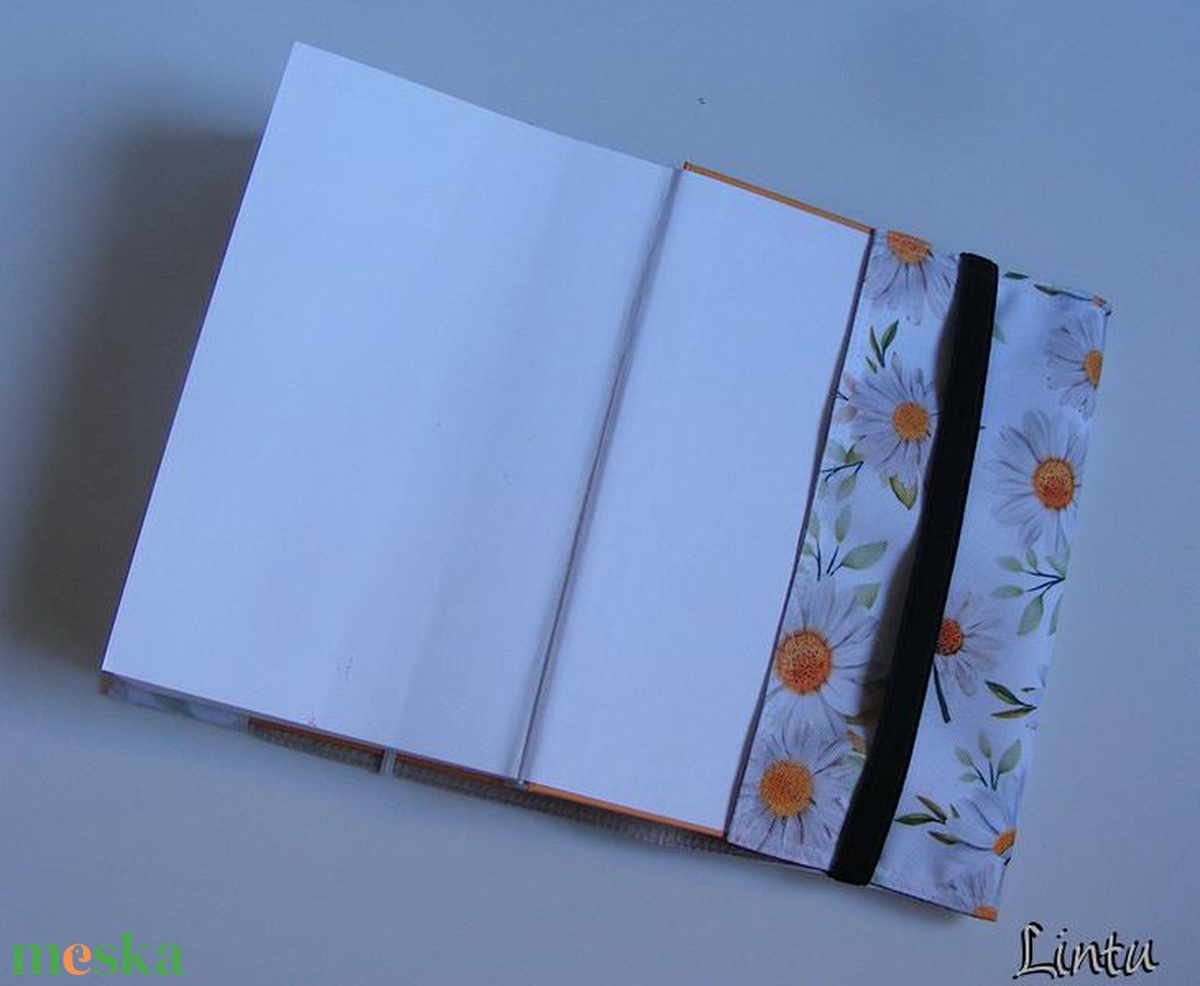 Margitvirág, vízhatlan könyvborító állítható szélességgel - könyv & zene - könyvtok - Meska.hu