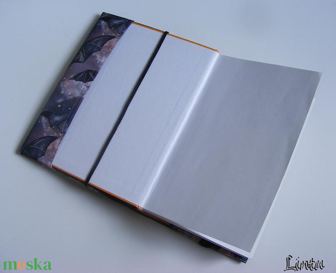 Denevérek, vízhatlan könyvborító állítható szélességgel - könyv & zene - könyvtok - Meska.hu