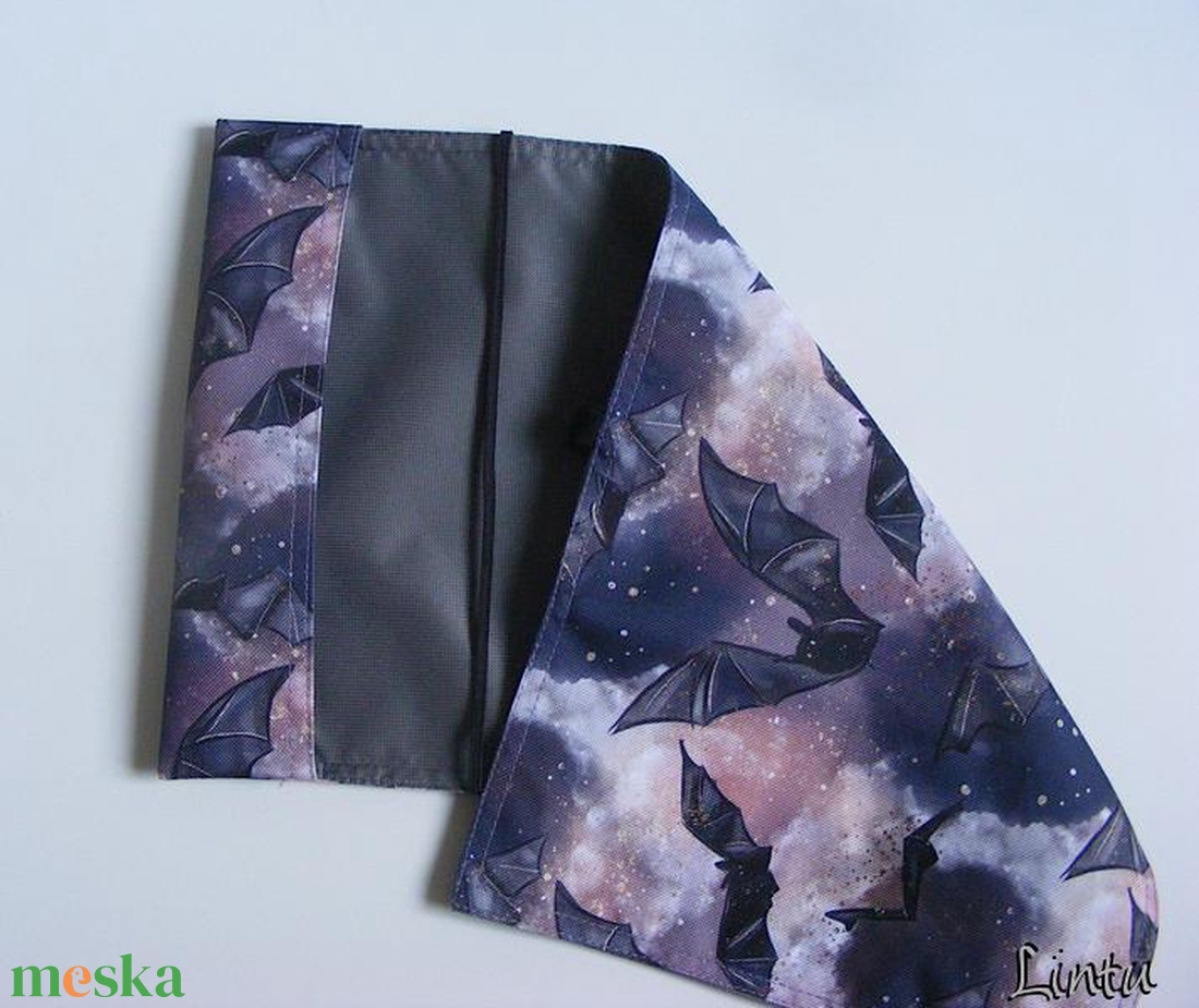 Denevérek, vízhatlan könyvborító állítható szélességgel - könyv & zene - könyvtok - Meska.hu