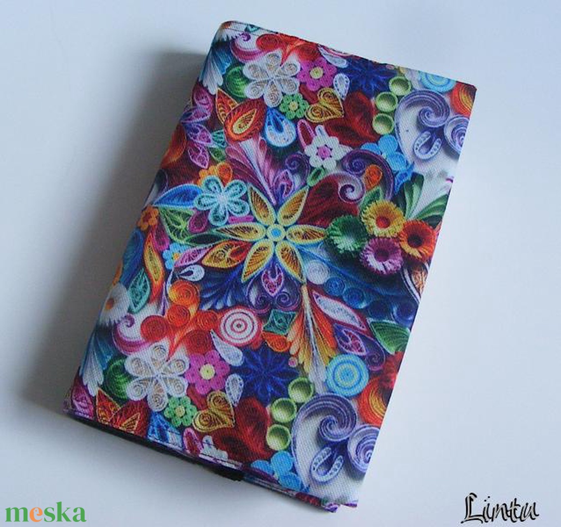 Quilling, vízhatlan könyvborító állítható szélességgel - könyv & zene - könyvtok - Meska.hu