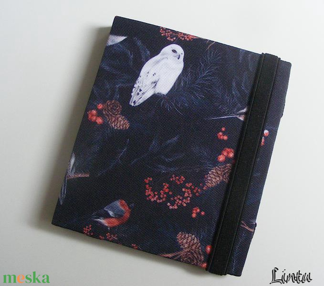 Hóbagoly, vízhatlan anyagból ebook olvasó kemény tok - táska & tok - ebook & tablet tok - Meska.hu