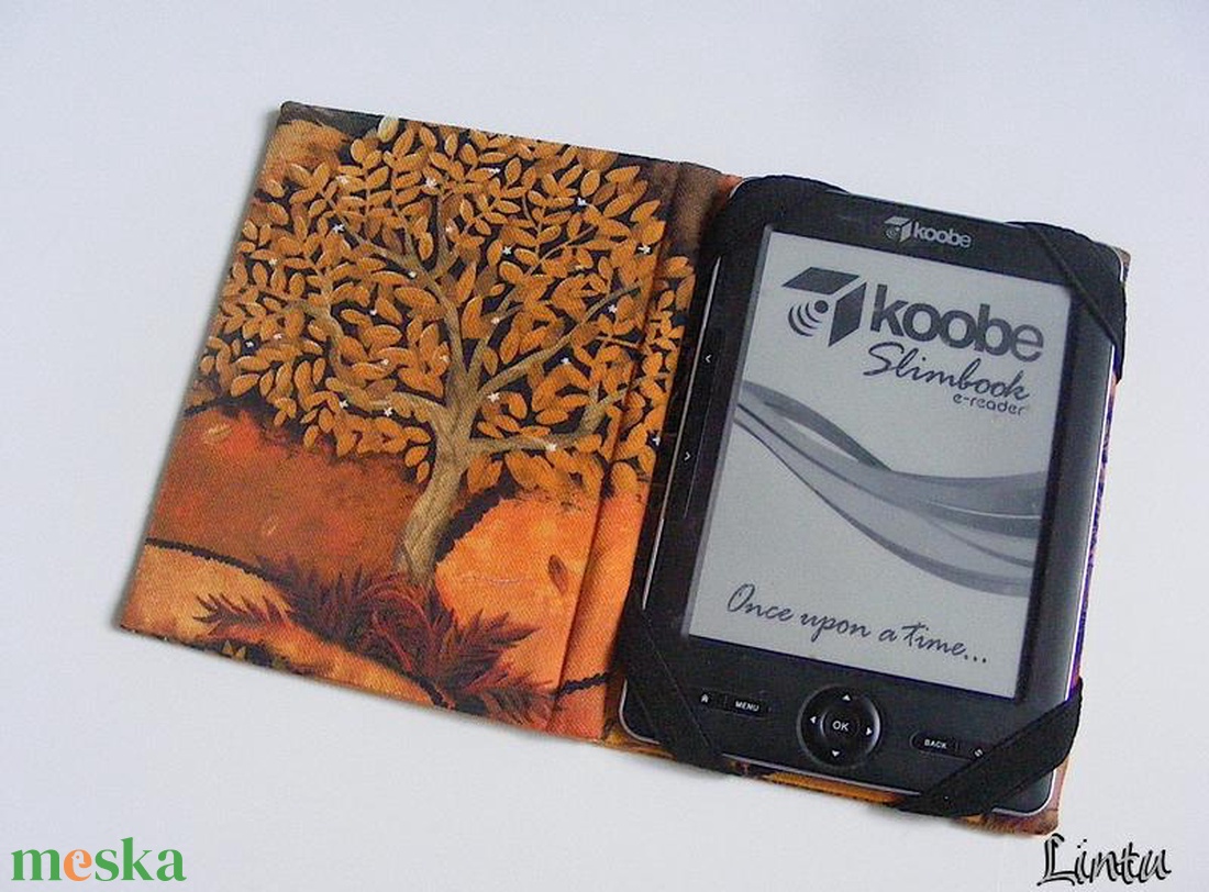 Őszi erdő, textil anyagból készült ebook olvasó kemény tok - táska & tok - ebook & tablet tok - Meska.hu