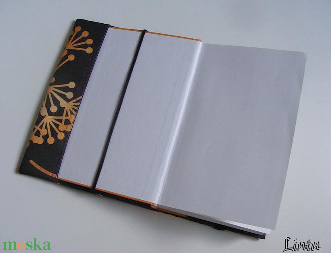 Nagy virág, vízhatlan könyvborító állítható szélességgel - könyv & zene - könyvtok - Meska.hu