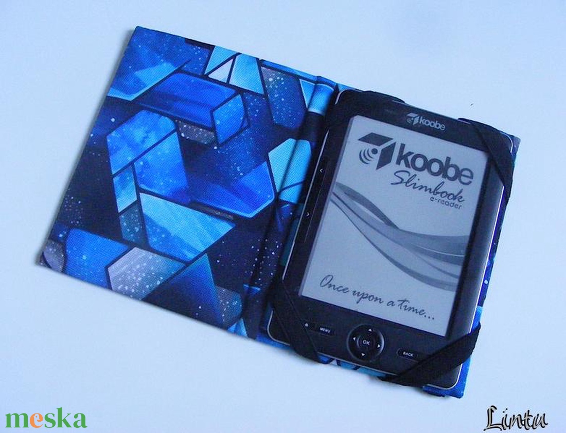 Kék fények, vízhatlan ebook olvasó kemény tok - táska & tok - ebook & tablet tok - Meska.hu