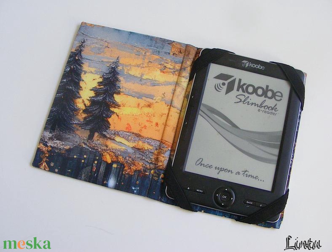 Színes erdő, vízhatlan ebook olvasó kemény tok - táska & tok - ebook & tablet tok - Meska.hu